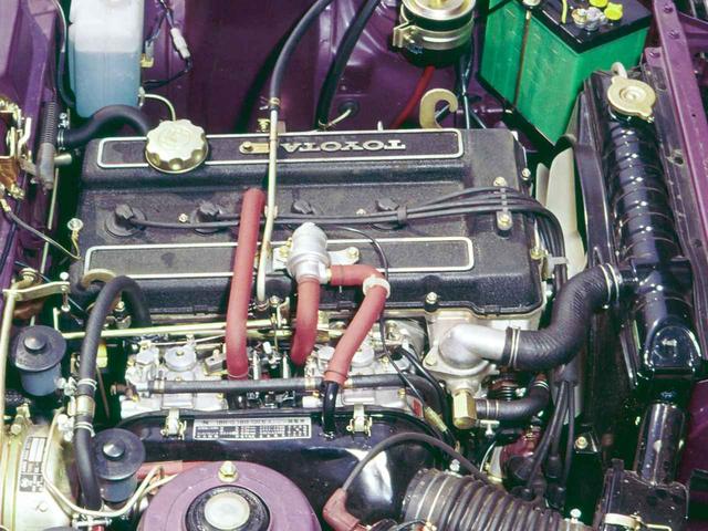 画像: 18R型をベースにDOHC化した18R-G型は1972年にマークII2000GSSに搭載された。写真はセリカLB2000GTに搭載されたもの。