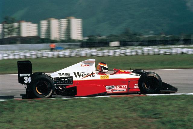 画像: 1989年はOX88をザクスピードに供給。ヘッドだけの開発の予定が、腰下を含めてすべてヤマハの開発となり熟成に手間取るシーズンとなってしまう。