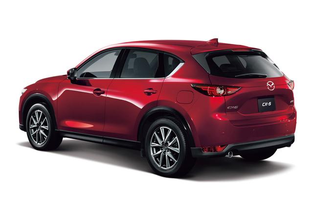 画像: CX-5の今回の改良で、エクステリアに変更はない。