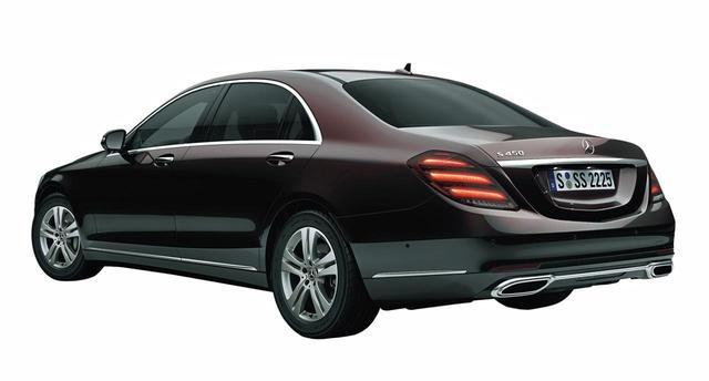 画像: S450ロングは全長とホイールベースが130mm延長されている。