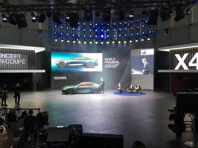 画像: ジュネーブ国際モーターショーでワールドプレミアとなったBMW M8 グランクーペ。