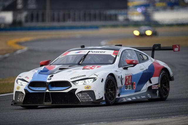 画像: デイトナ24時間レースでデビューを飾ったM8 GTE。結果はGTLMクラスで7位。