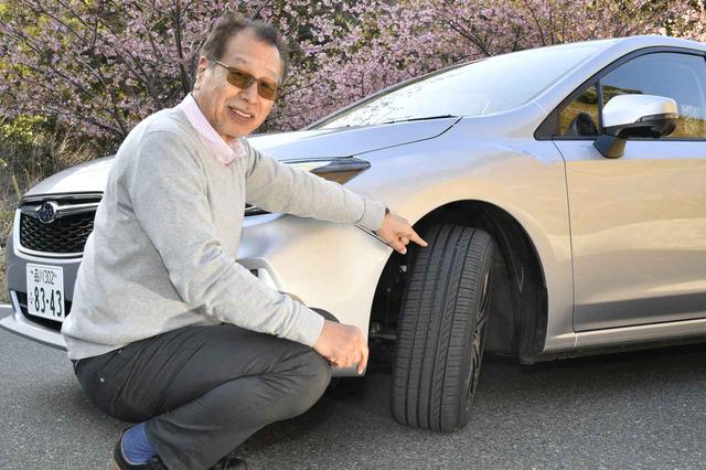 画像: レポーターはモータージャーナリスト、こもだきよし氏。AJAJ(日本自動車ジャーナリスト協会)の会長。