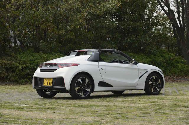 画像: S660のトップを外したオープン状態。