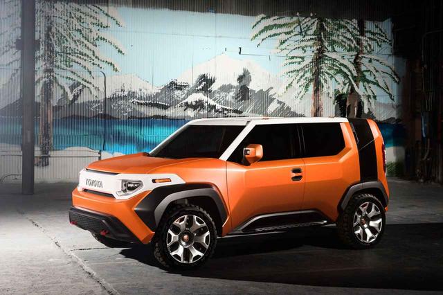 画像: 2017年にアメリカで公開されたコンセプトカーFT-4X。面影は4ランナーより、FJクルーザー寄りだが。