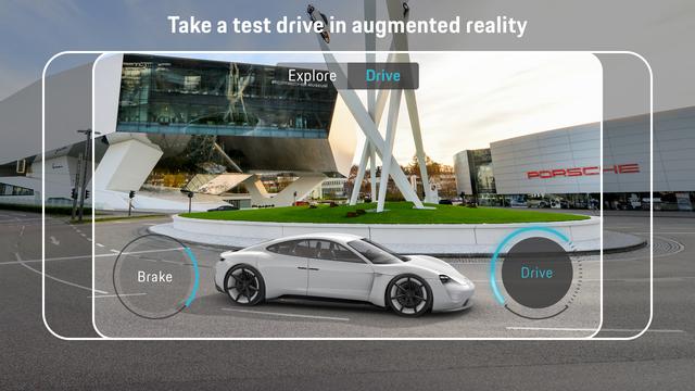 画像: “Drive”を選べば走らせることもできる。