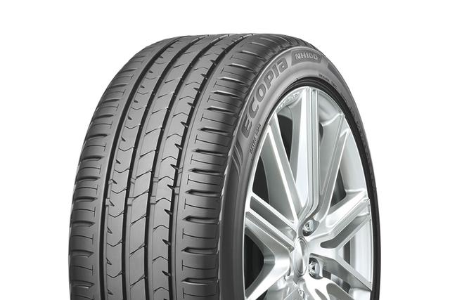 画像: BRIDGESTONE ECOPIA NH100 ラベリング:AA-b 14〜18インチ 45〜70シリーズ 全21サイズ 価格:1万4364〜3万7800円(1本・税込)