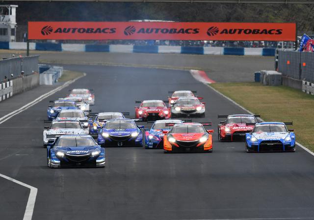 画像1: NSX-GTが1-2フィニッシュ J・バトンが表彰台に
【スーパーGT 開幕戦 岡山国際サーキット】