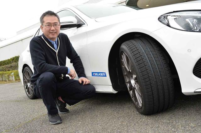 画像: 試走はモータージャーナリストの瀬在仁志氏。乗り心地の良さに感動しました。