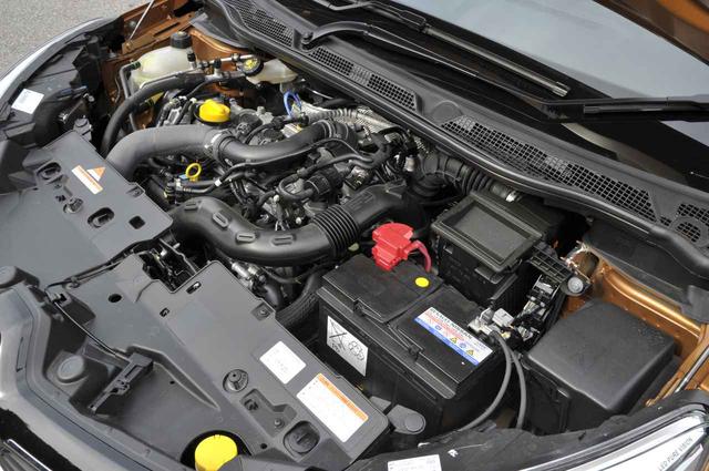 画像: おなじみH5F型直4直噴ターボエンジン。2000rpmから最大トルクを発生する。もちろんストップ&スタート機能も搭載する。