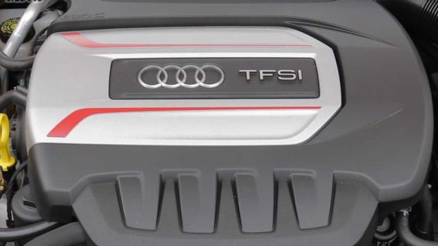 画像: 搭載の2リッターターボエンジン(TFSI)。最高出力231ps/最大トルク370Nm。