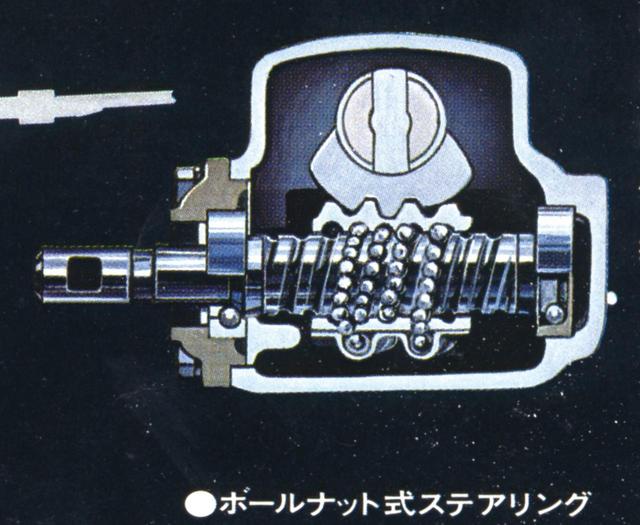 画像: 117クーペのRB式ステアリングギアボックス。