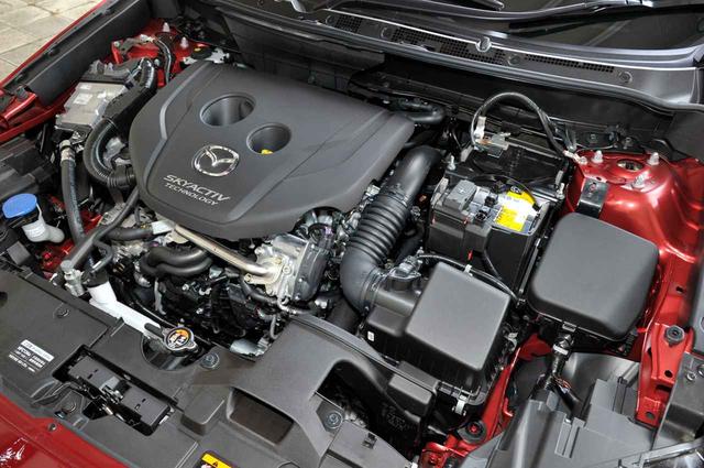 画像: 新型CX-3に搭載される1.8Lディーゼルターボエンジン。