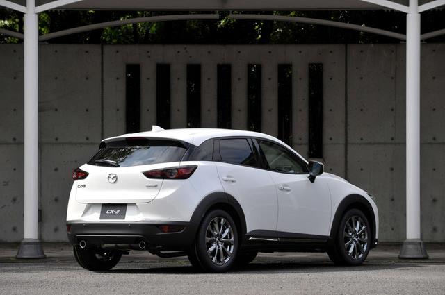 画像: 新型CX-3。大きなデザイン変更はない。