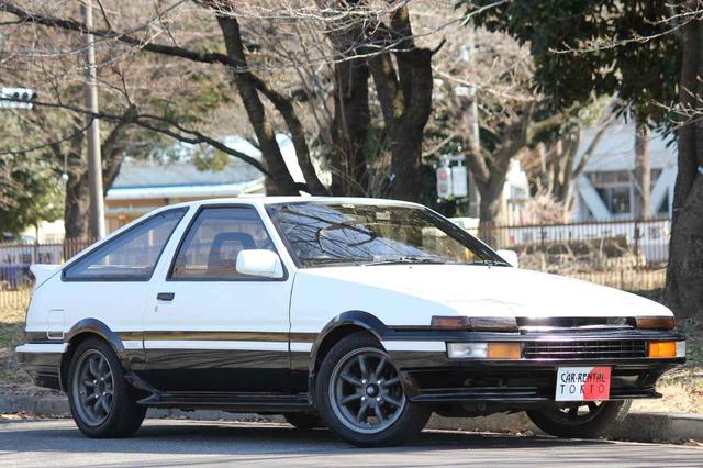 画像: 導入されたAE86。アニメ/マンガの影響もあってか海外での人気も高い。