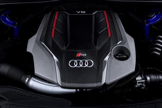 画像: 2.9LのV6ツインターボエンジンを搭載する。最高出力は450ps、最大トルクは600Nmを発生。