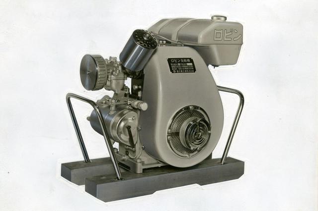 画像: 【ロビンKD11(汎用エンジン)】農業用エンジンとして1956年に発売したロビンKD11、12型。2輪/3輪車で苦戦した大宮製作所の救世主となった。