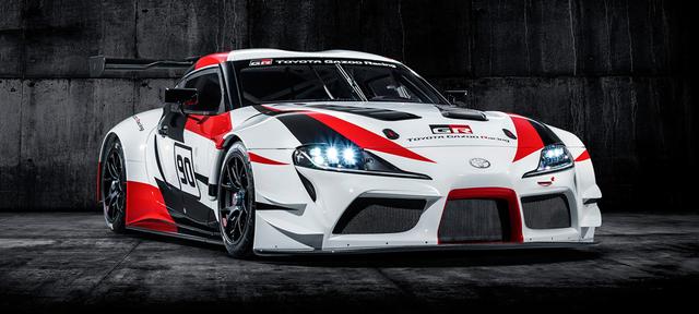 画像: ジュネーブショーでは、レーシングマシン仕様として登場した新型スープラ。
