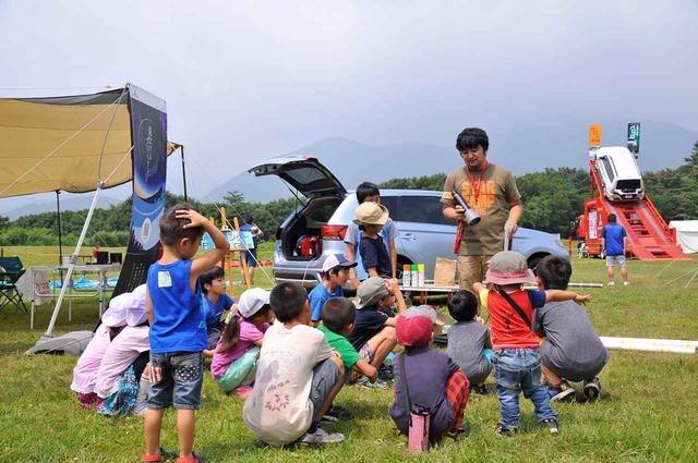 画像: 子どもが楽しめるイベントが豊富なスターキャンプ。