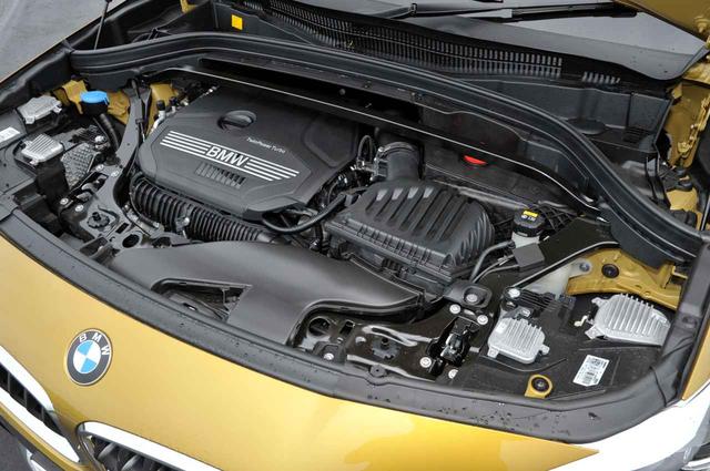 画像: X2の2L 直4ターボは192ps/280Nmを発生する。