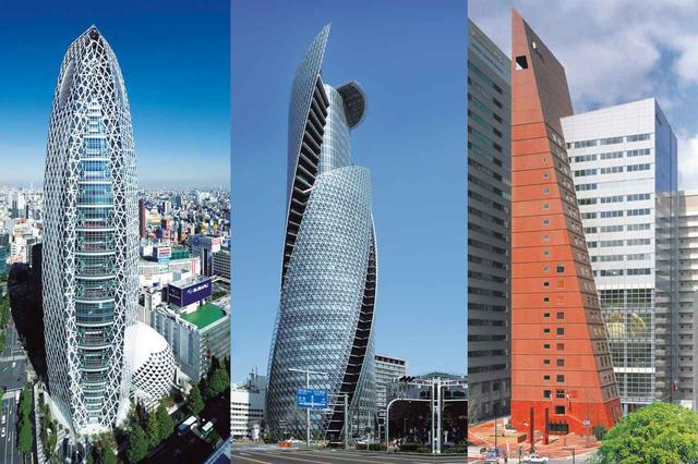 画像: 左から東京キャンパス、名古屋キャンパス、大阪キャンパス。