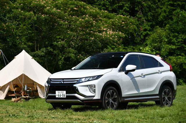 画像: 三菱 エクリプスクロス Gプラスパッケージ。試乗車はオプション装着車。