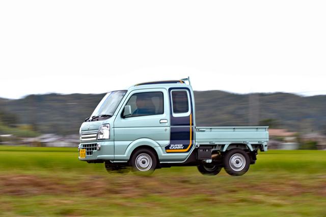 画像: 街中でも、高速でも、もちろん農道でも元気に走るスーパーキャリイ。