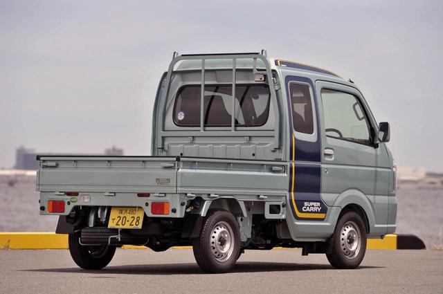 画像: キャビン後のロープフックが最も高い位置で1765mm。タイヤは145R12。