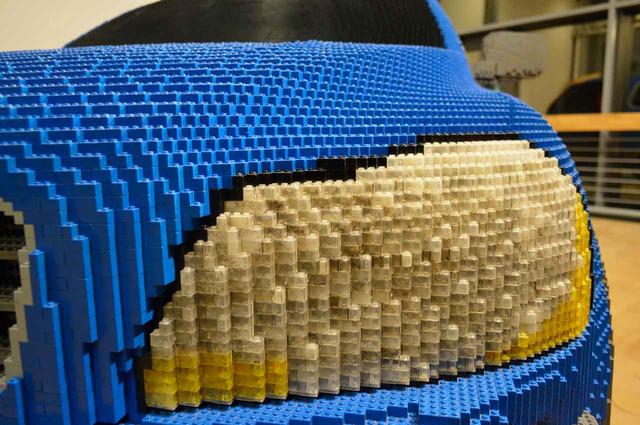 画像: ボルボミュージアムに展示されている、LEGO版XC90。