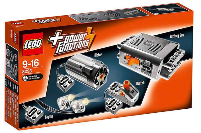 画像: これは実際に販売されているLEGO テクニックの「パワーファンクション」というモーター。