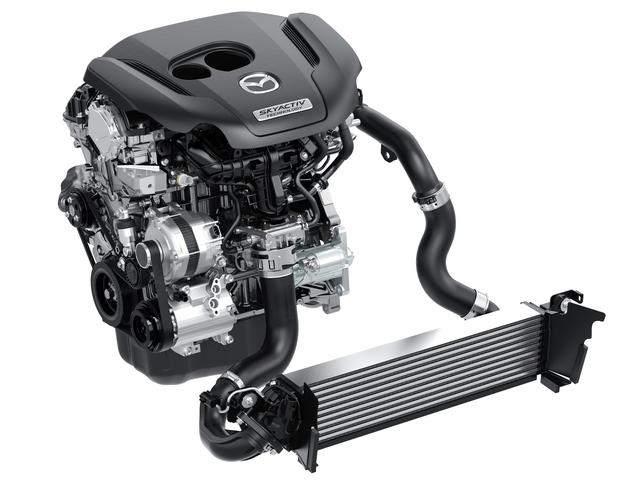 画像: SKYACTIV-G 2.5Tは最高出力230ps/4250rpm、最大トルク420Nm/2000rpmを発生する。