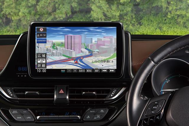 画像: エンターテインメント機能を省略することで、お手頃感を増したストラーダF1DV。(画像は装着イメージ)