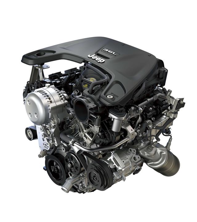 画像: 最新仕様の3.6L V6自然吸気ユニット。