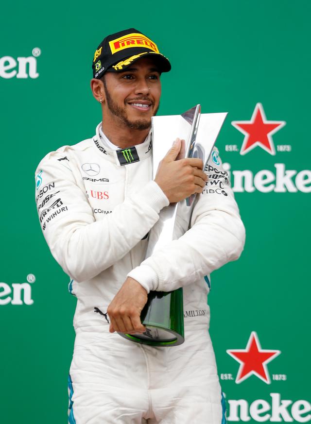 画像: 今季10勝目、通算72勝目を飾ったルイス・ハミルトン。