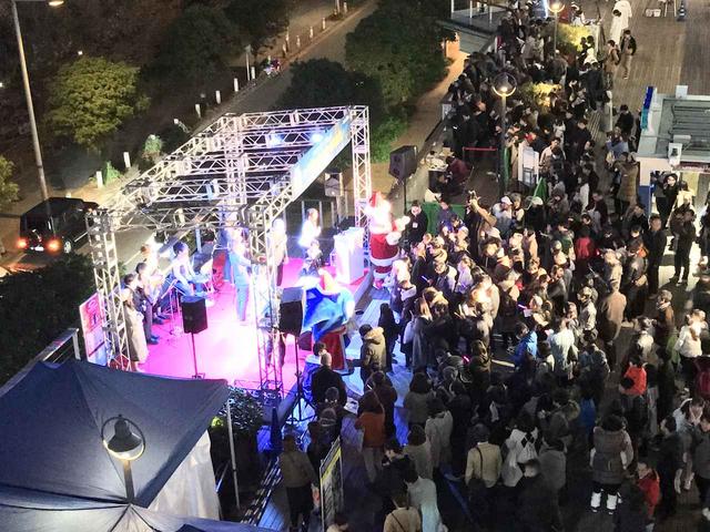 画像: 2017年に開催された点灯イベントの模様。(写真提供:首都高速道路株式会社)