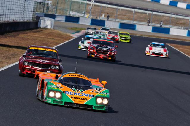 画像: 1991年のル・マン24時間レースで優勝したマツダ787Bは寺田陽次郎氏がドライブ。