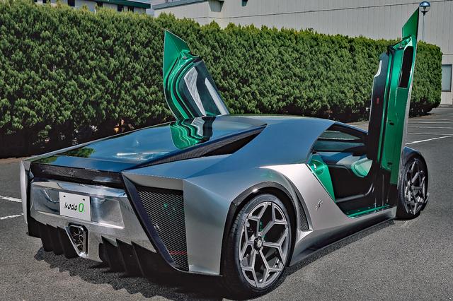 画像: 公表はしていないが、ベース車はランボルギーニ・アヴェンタドールのようだ.