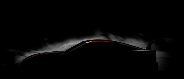 画像: GRスープラ スーパーGTコンセプトのティザー画像。