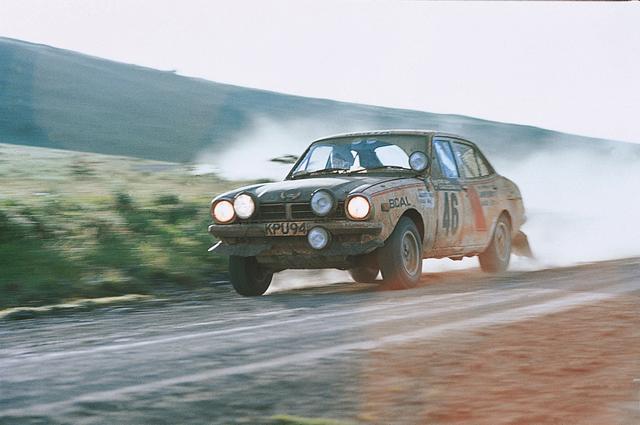画像: 1974年、サファリラリーに出場。ジョギンダ・シンのドライビングで総合優勝を飾る。
