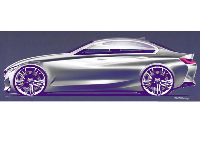 画像: 新型3シリーズのデザインスケッチ。かつてのジッケと呼ばれるラインはない。