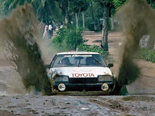 画像: RA40 2代目セリカは1979年のRACラリーから4バルブ仕様が認められた。