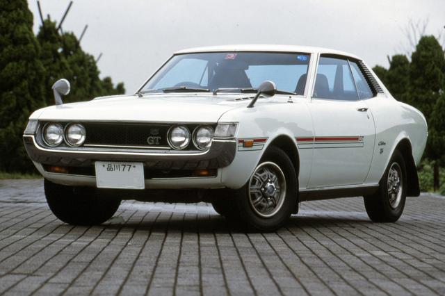 画像: ベースとなった、TA22 初代セリカ1600GT。