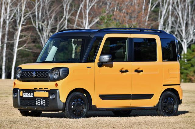 画像: ジムニーやハスラーなどスズキのSUVに共通の丸型ヘッドランプを採用。