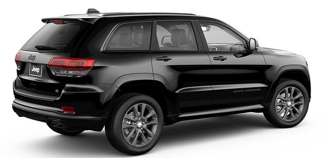 画像: ルーフレールはSRT8と同様のブラック。グラナイトクリスタルカラーの20インチアルミホイールを装着する。
