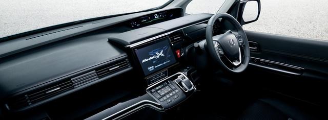 画像: STEP WGN HYBRID Modulo X Honda SENSINGのコクピット。