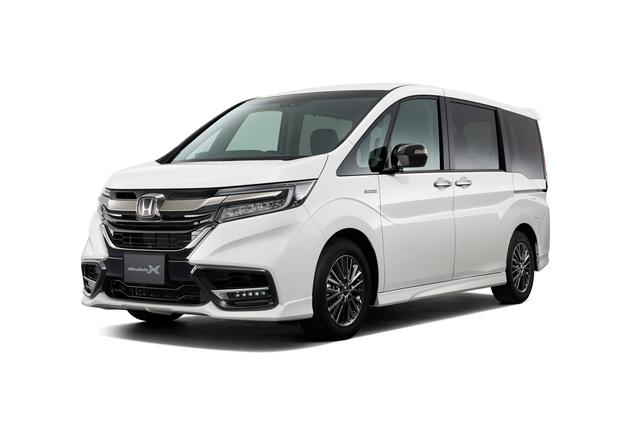 画像: STEP WGN HYBRID Modulo X Honda SENSING(プラチナホワイト・パール)