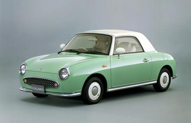 画像: Be-1、パオに続く日産パイクシリーズ第三弾の限定車。レトロ調のコンバーチブルで、デザインの完成度は非常に高く人気となった。エンジンは1Lターボで最高出力は76psだった。