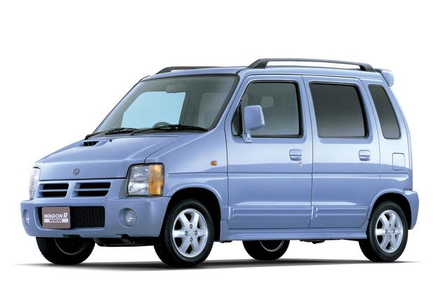 画像: 軽自動車のワゴンR(初代)をベースにして、文字どおりワイドボディ化(プラス180mmで1575mm)した小型車。エンジンは1L直4DOHCの自然吸気とターボが設定された。あらゆる意味でバランスがとれた使い勝手のいいコンパクトカーだった。