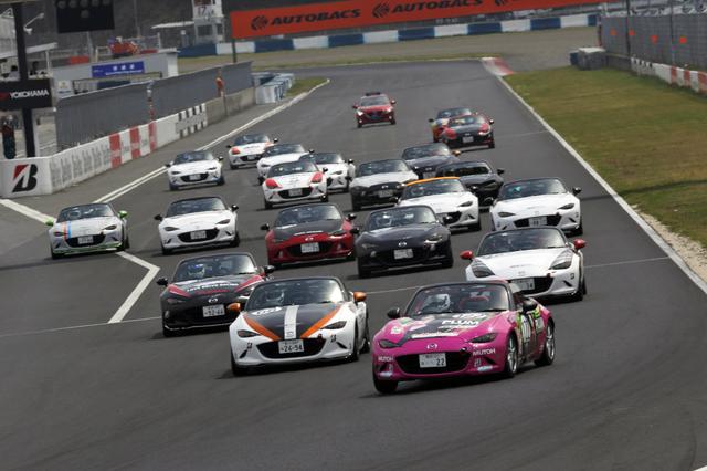 画像: 西日本シリーズは岡山国際サーキットで開催。