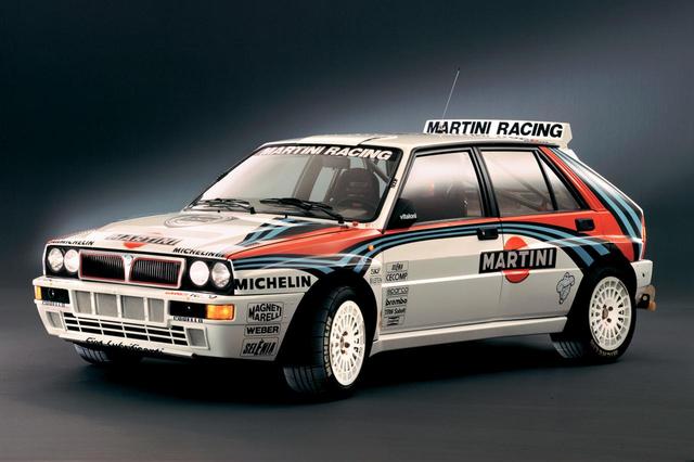 画像: 1992年のWRC参戦モデル、Lancia Delta HF Integrale EVO Martini。